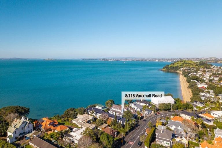 Photo of property in 8/118 Vauxhall Road, Narrow Neck, Auckland, 0624