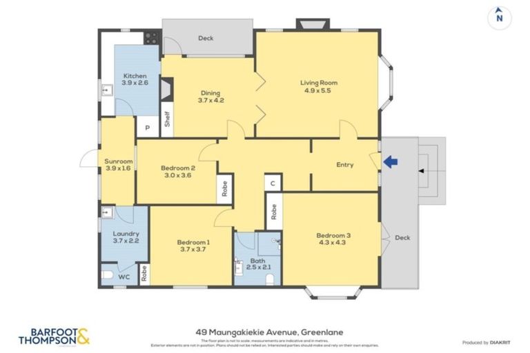 Photo of property in 49 Maungakiekie Avenue, Greenlane, Auckland, 1051