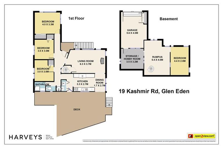 Photo of property in 19 Kashmir Road, Glen Eden, Auckland, 0602