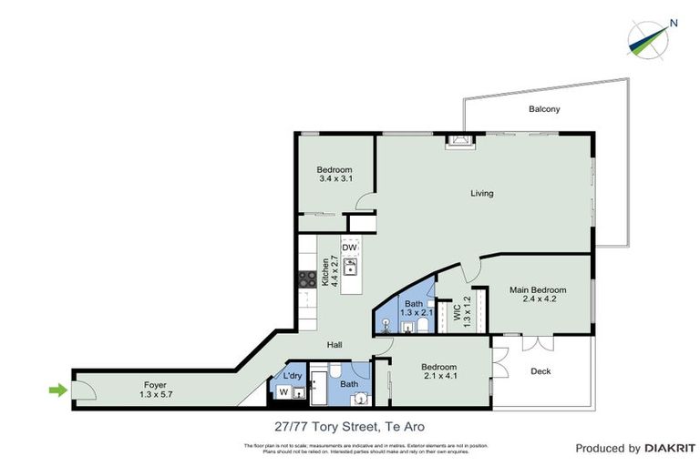 Photo of property in Galleria Apartments, 27/77 Tory Street, Te Aro, Wellington, 6011