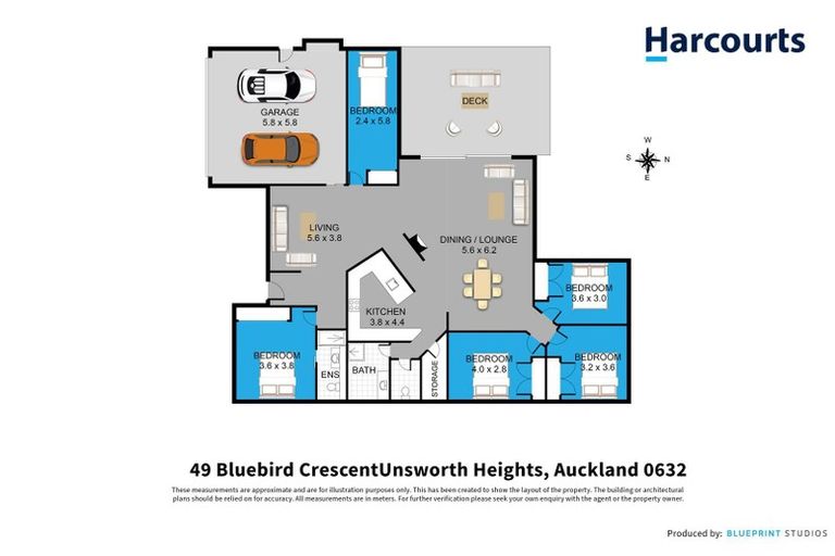 Photo of property in 49 Bluebird Crescent, Unsworth Heights, Auckland, 0632