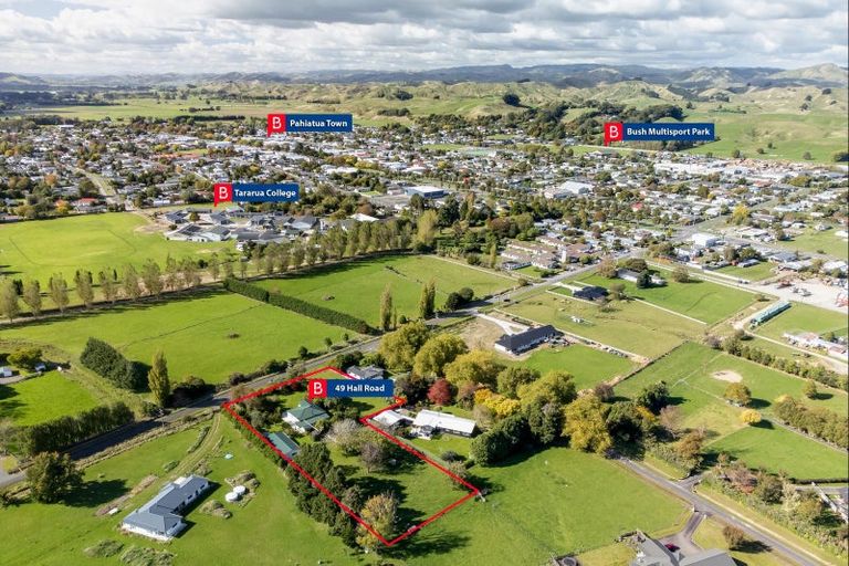 Photo of property in 49 Halls Road, Pahiatua, 4910