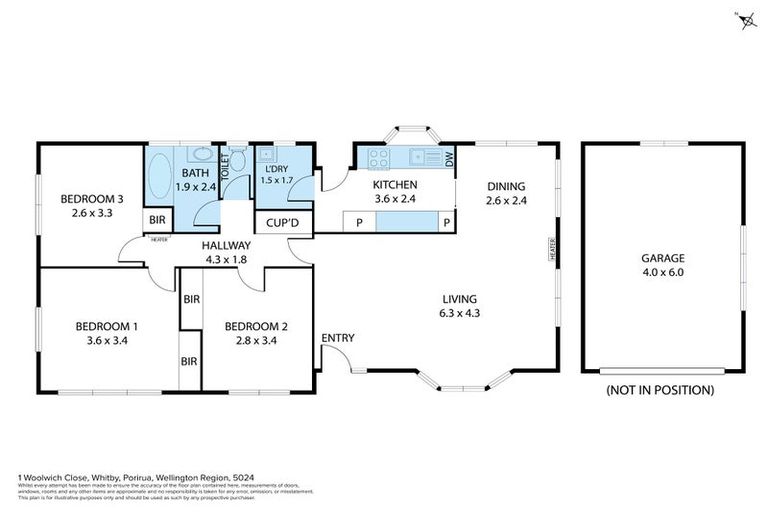 Photo of property in 1 Woolwich Close, Whitby, Porirua, 5024