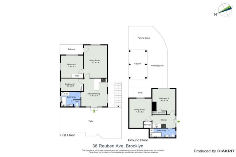 Photo of property in 36 Reuben Avenue, Brooklyn, Wellington, 6021