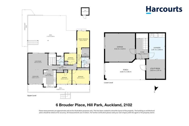 Photo of property in 6 Brouder Place, Hillpark, Auckland, 2102