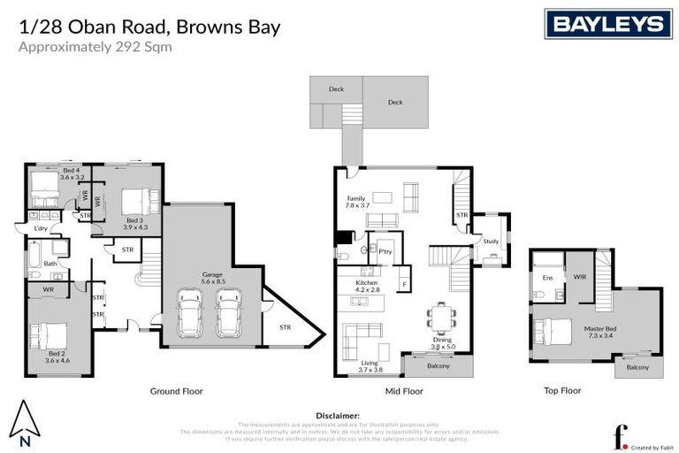 Photo of property in 1/28 Oban Road, Browns Bay, Auckland, 0630