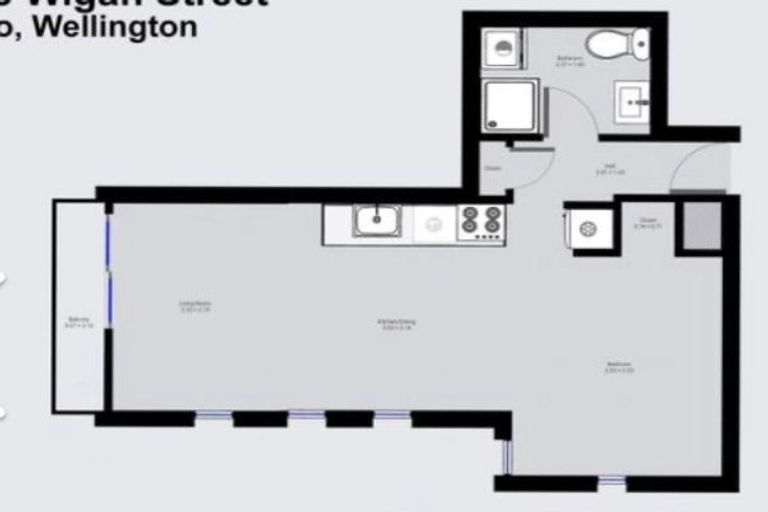 Photo of property in 301/8 Wigan Street, Te Aro, Wellington, 6011