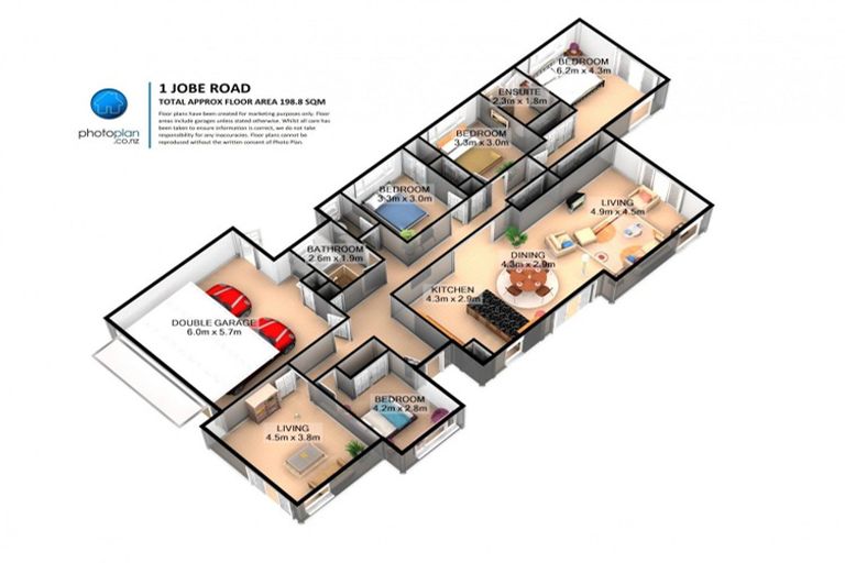 Photo of property in 1 Jobe Road, Chartwell, Hamilton, 3210