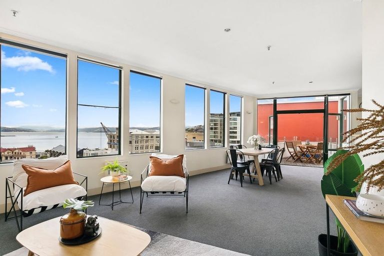 Photo of property in Civic Chambers Apartments, 25/25 Cuba Street, Te Aro, Wellington, 6011