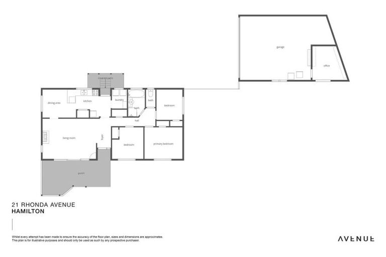 Photo of property in 21 Rhonda Avenue, Deanwell, Hamilton, 3206