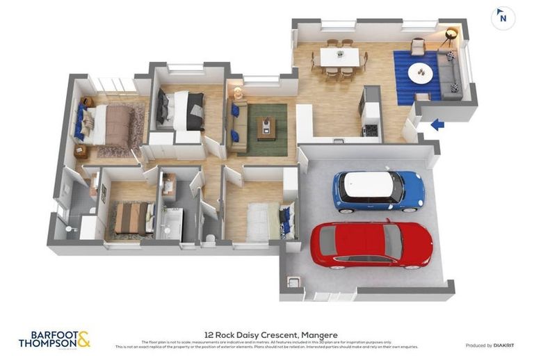 Photo of property in 12 Rock Daisy Crescent, Mangere, Auckland, 2022