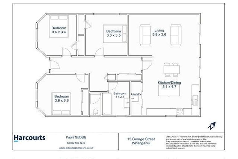 Photo of property in 12 George Street, Aramoho, Whanganui, 4500