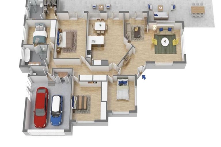 Photo of property in 1 Faldo Drive, Golflands, Auckland, 2013