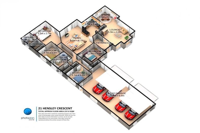 Photo of property in 21 Hensley Crescent, Flagstaff, Hamilton, 3210