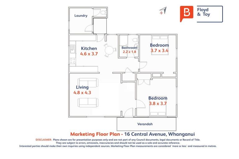 Photo of property in 16 Central Avenue, Gonville, Whanganui, 4501