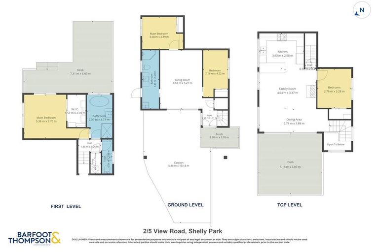 Photo of property in 2/5 View Road, Shelly Park, Auckland, 2014