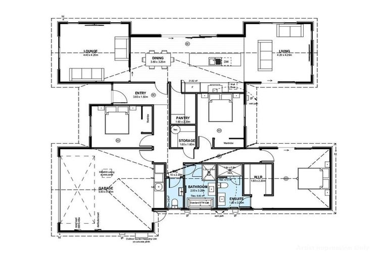 Photo of property in 2 Cam Mill Place, Rangiora, 7400