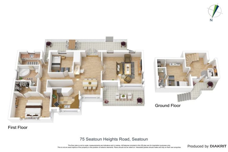 Photo of property in 75 Seatoun Heights Road, Seatoun, Wellington, 6022