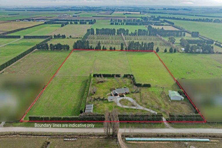 Photo of property in 586 Rakaia Selwyn Road, Leeston, 7682