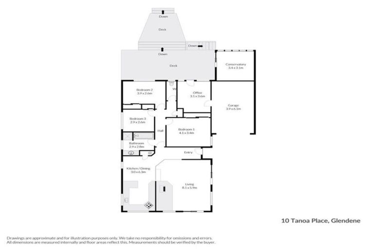 Photo of property in 10 Tanoa Place, Glendene, Auckland, 0602