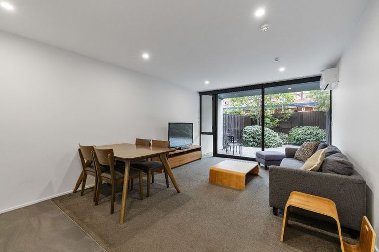 Photo of property in Leicester Executive Apartments, 407/282 Madras Street, Christchurch Central, Christchurch, 8011