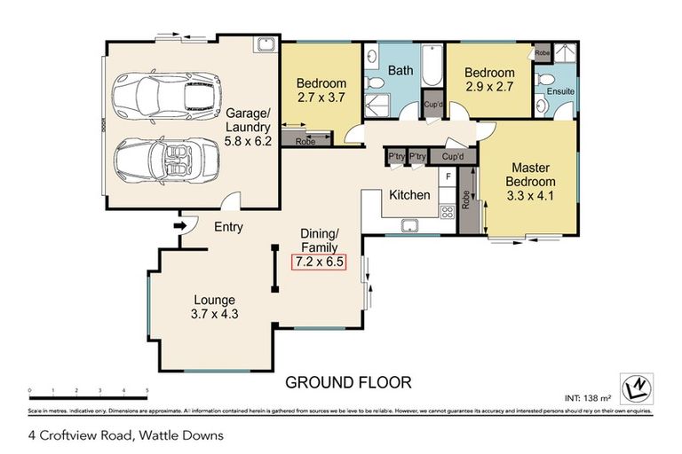 Photo of property in 4 Croftview Road, Wattle Downs, Auckland, 2103