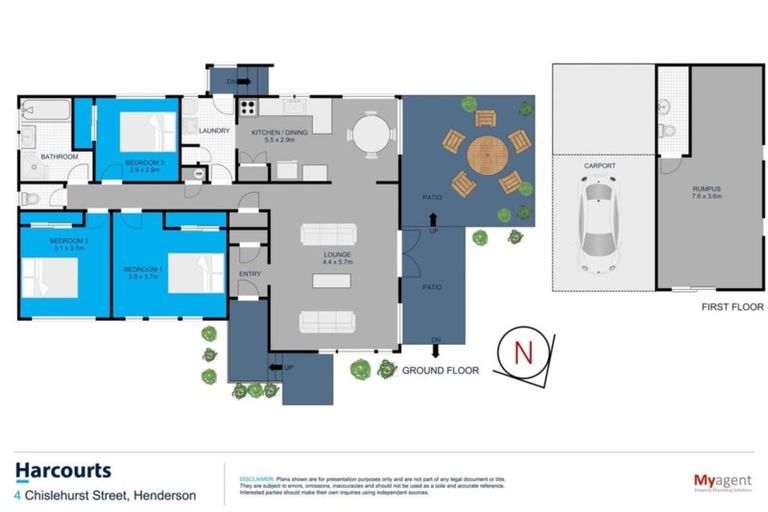 Photo of property in 4 Chislehurst Street, Henderson, Auckland, 0612