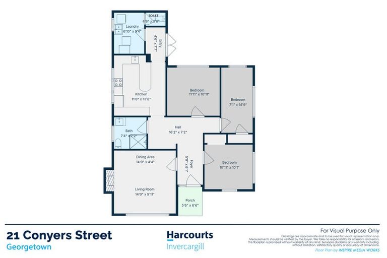 Photo of property in 21 Conyers Street, Georgetown, Invercargill, 9812