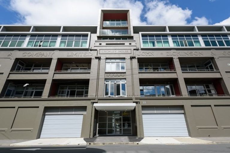 Photo of property in Croxley Mill Apartments, 105/33 Frederick Street, Te Aro, Wellington, 6011