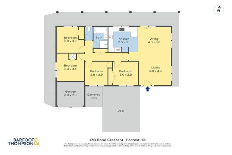 Photo of property in 1/17 Bond Crescent, Forrest Hill, Auckland, 0620