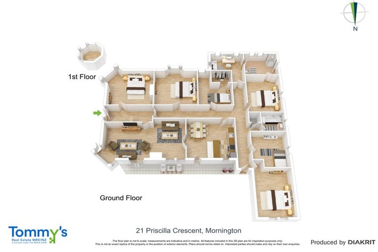 Photo of property in 21a Priscilla Crescent, Mornington, Wellington, 6021