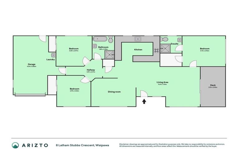 Photo of property in 8 Latham Stubbs Crescent, Waipawa, 4210