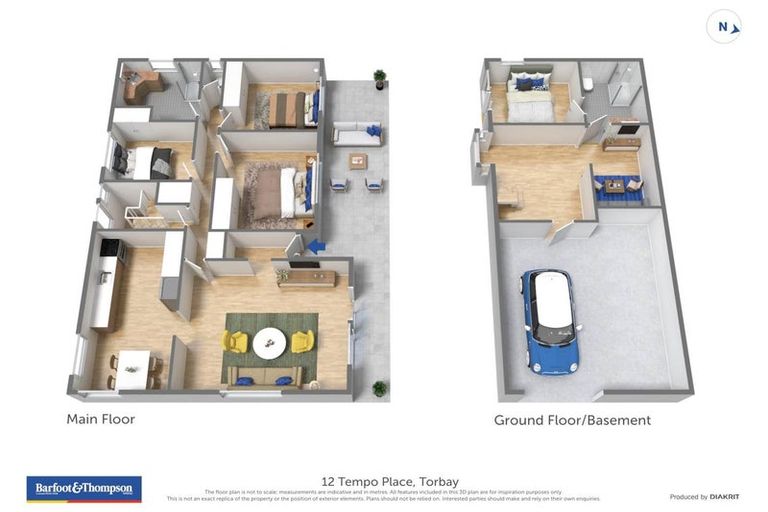 Photo of property in 12 Tempo Place, Torbay, Auckland, 0630