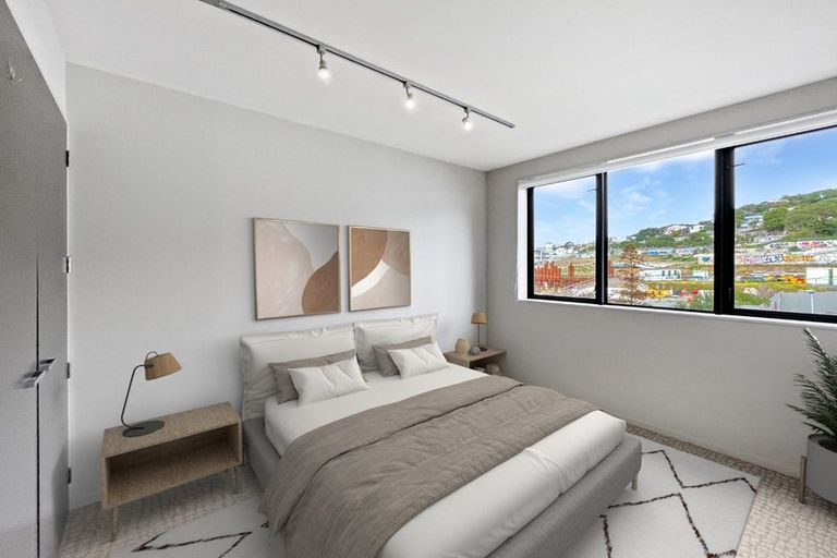 Photo of property in Revolucion Apartments, 201s/28 Torrens Terrace, Mount Cook, Wellington, 6011