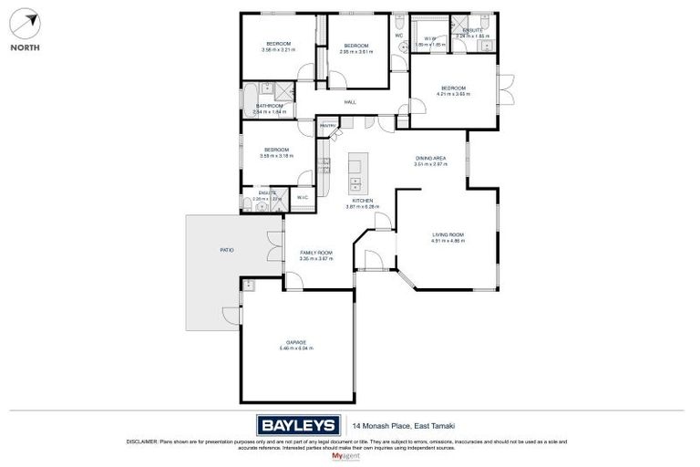 Photo of property in 14 Monash Place, Flat Bush, Auckland, 2016