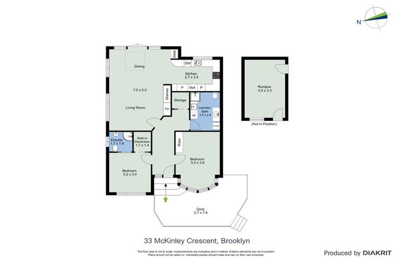 Photo of property in 33 Mckinley Crescent, Brooklyn, Wellington, 6021