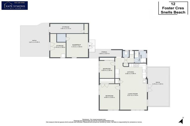 Photo of property in 12 Foster Crescent, Snells Beach, 0920