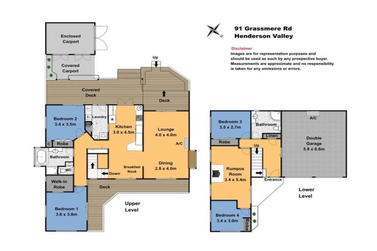 Photo of property in 91 Grassmere Road, Henderson Valley, Auckland, 0612