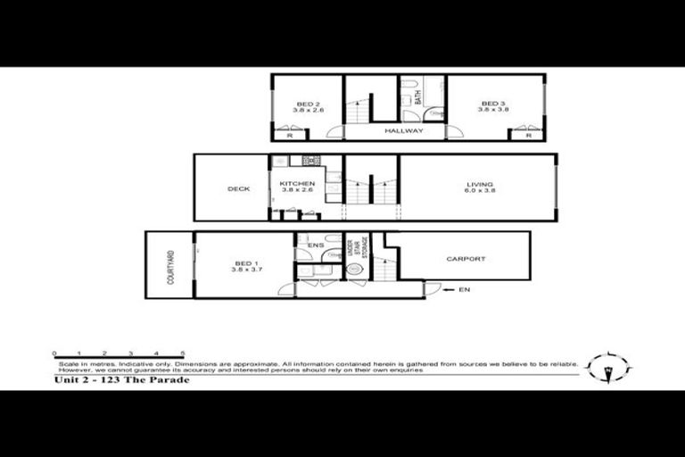 Photo of property in 2/123 The Parade, Island Bay, Wellington, 6023