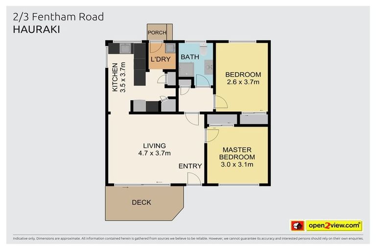 Photo of property in 2/3 Fentham Road, Hauraki, Auckland, 0622