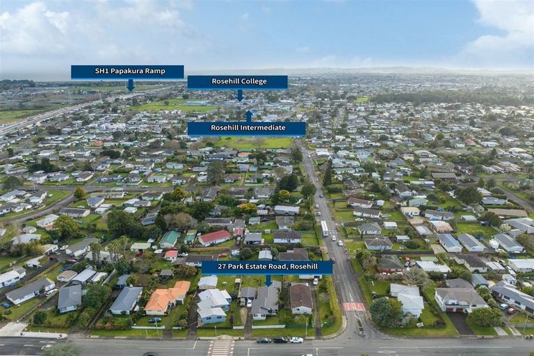 Photo of property in 27 Park Estate Road, Rosehill, Papakura, 2113