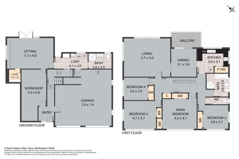 Photo of property in 6 Saint Aidans Way, Tawa, Wellington, 5028