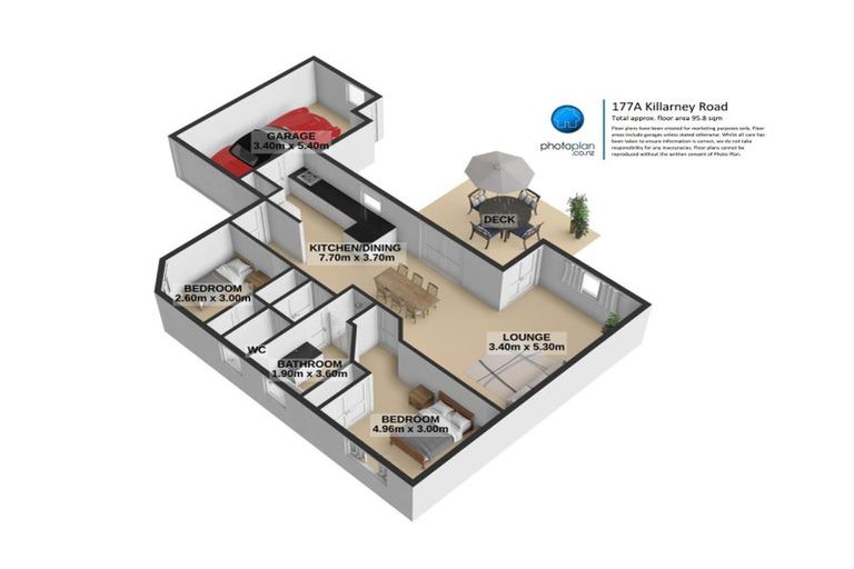 Photo of property in 177b Killarney Road, Frankton, Hamilton, 3204