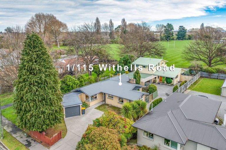 Photo of property in 1/115 Withells Road, Avonhead, Christchurch, 8042