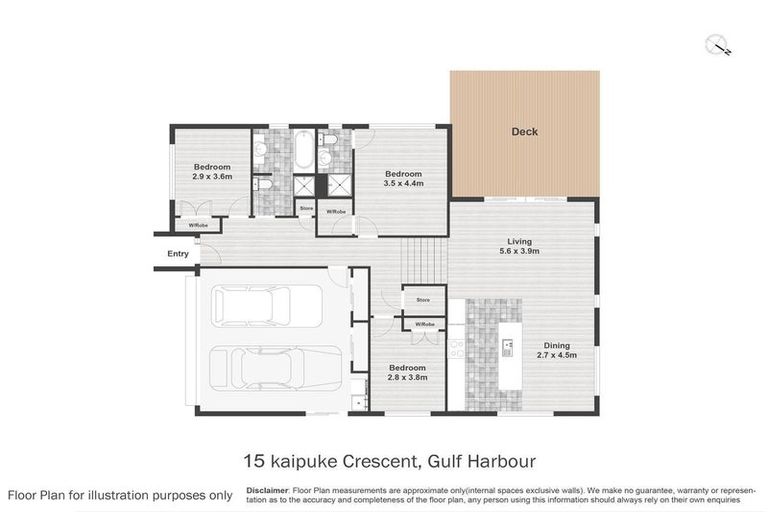 Photo of property in 15 Kaipuke Crescent, Gulf Harbour, Whangaparaoa, 0930