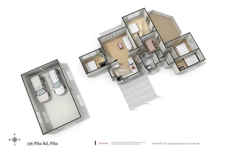 Photo of property in 136 Piha Road, Piha, New Lynn, 0772