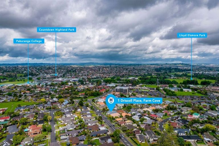 Photo of property in 1 Driscoll Place, Farm Cove, Auckland, 2012