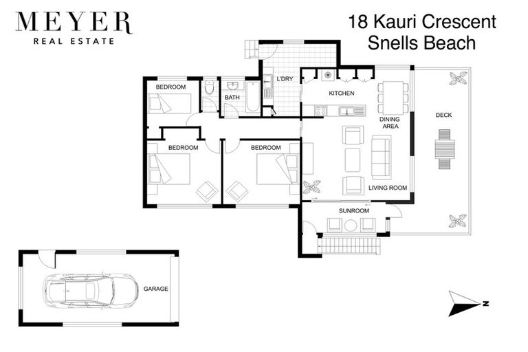 Photo of property in 18 Kauri Crescent, Snells Beach, 0920