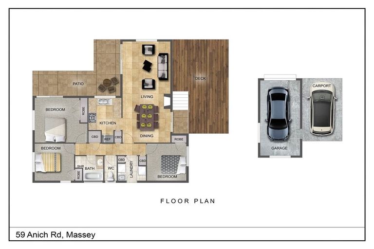 Photo of property in 59 Anich Road, Massey, Auckland, 0614