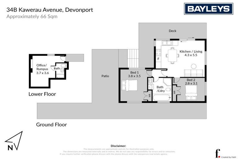 Photo of property in 34b Kawerau Avenue, Devonport, Auckland, 0624